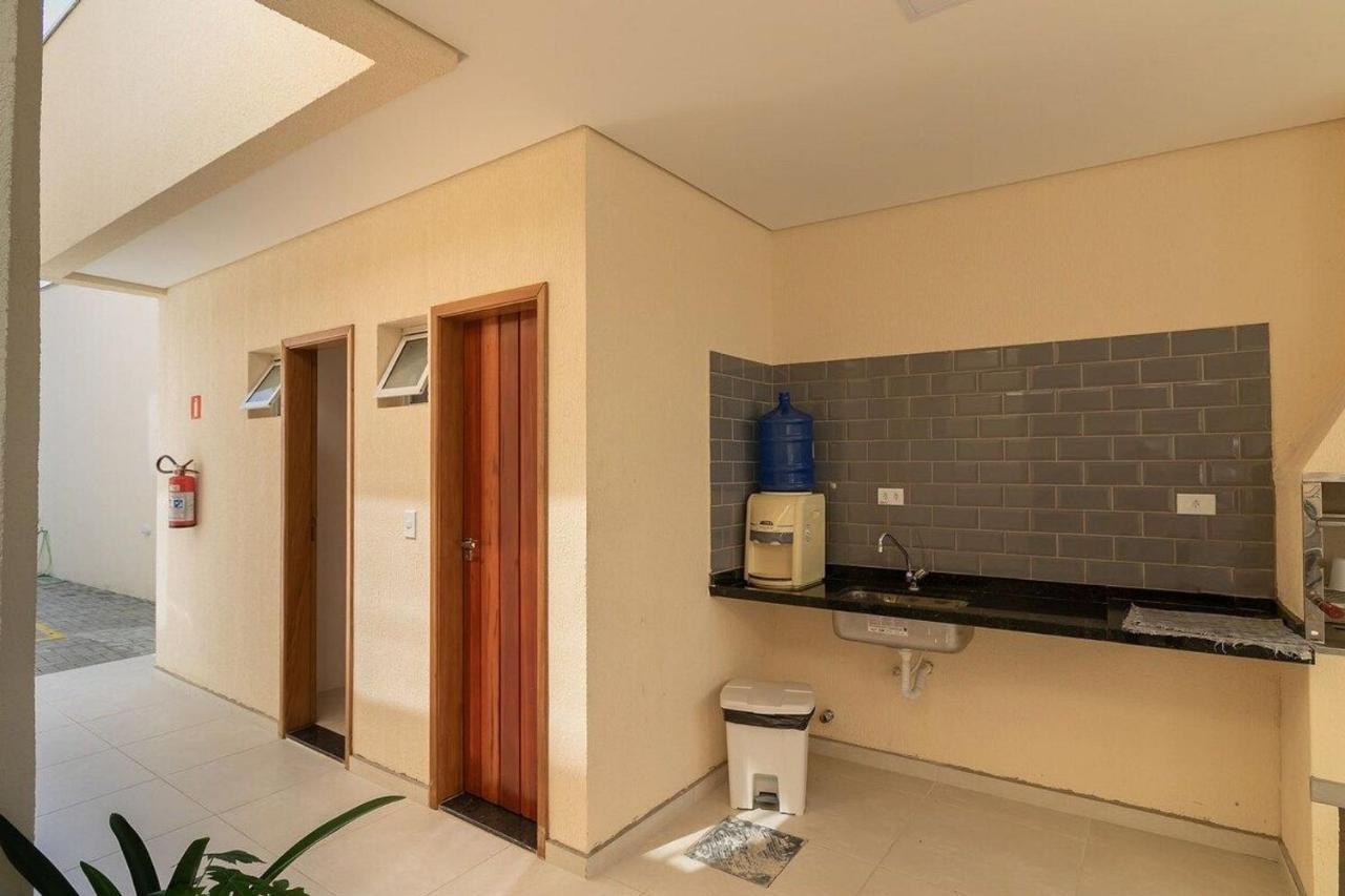 Apto Excelente C/Ar, Varanda Gourmet E Piscina Убатуба Экстерьер фото
