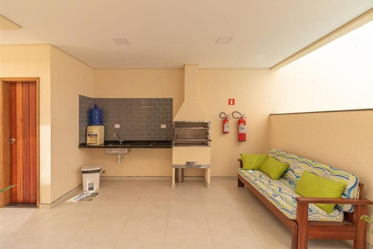 Apto Excelente C/Ar, Varanda Gourmet E Piscina Убатуба Экстерьер фото